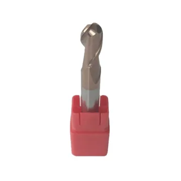High Quality Customized Tungsten Carbide Ball Nose End Mills HRC55 HRC65 2 Flutes
