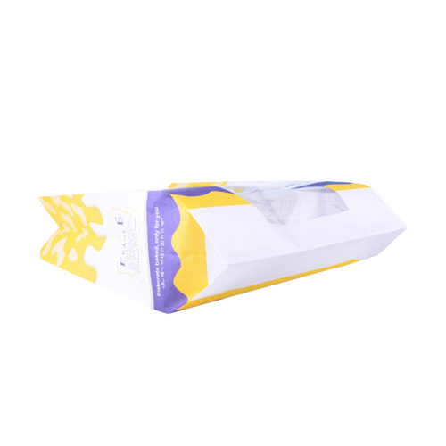 Customized 5Kg Flour Paper Window Packaging Bag