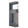 Doppelte Inneneröffnungs-Mikroventilationsfenster