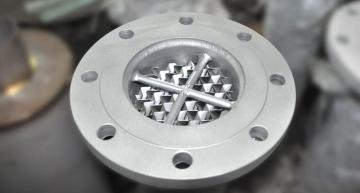 Precision Engineered Duplex ZQM-SV Static Mixer