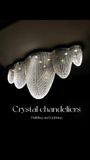 Luxury Crystal Ceiling Light for Home Decor Living room Hallway