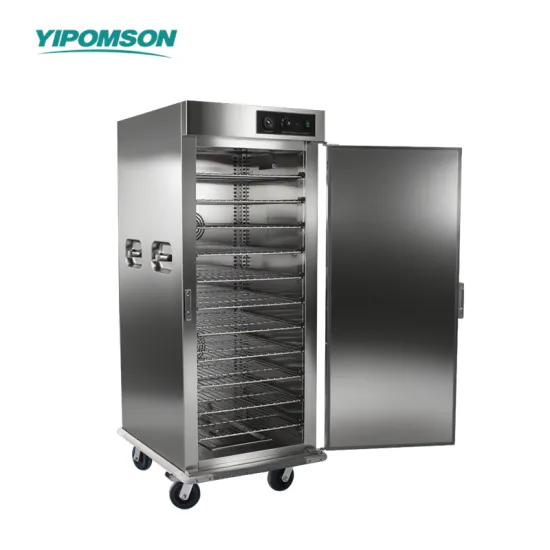 Hot heated holding cabinet