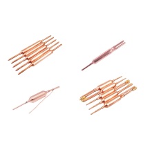Copper filter drier in the refrigerator