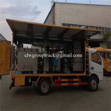 4x2 SEWAGE SUCTION TRUCK WITH SEWAGE PUMP