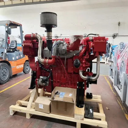 Generator diesel engine assembly