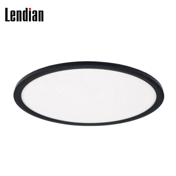 600x600 LED -Panel -Lichter 24W/80W Dimmbare Runde für Einkaufszentrum im Innenminimalismus