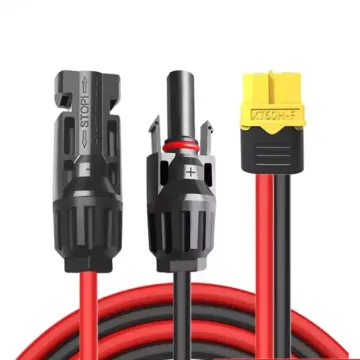 XT60HF to MC4 Male and Female Photovoltaic Panel Connection Line