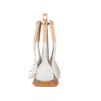 Popular Wooden Spoon and Silicone Kitchen Utensils Gift Box Set from Arrival Factory