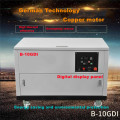 5kW-15kW 4 륜 모바일 사일런트 디젤 발전기가 동봉되었습니다