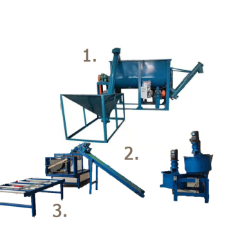 Dry Mortar Mixer and EPS Foam Coating Production Line