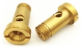 Custom hot forged CNC brass pipe part