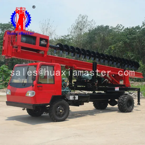 Hot Hydraulic Pile Driver construction drilling machine