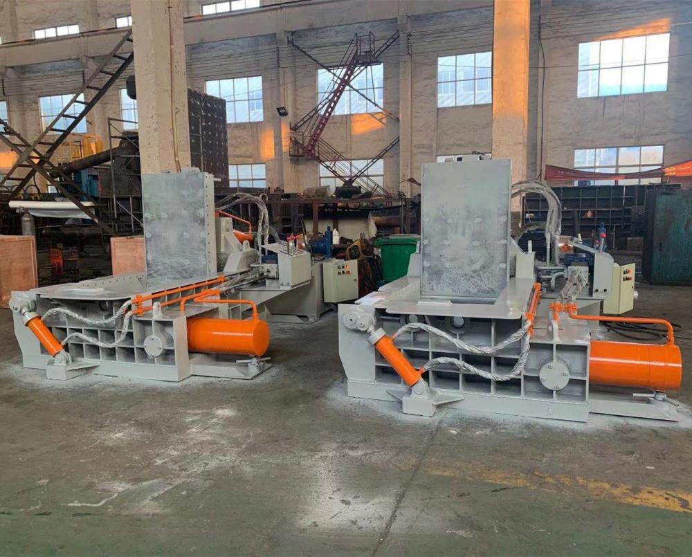 Hydraulic Horizontal Metal Baling Machine Press Baler