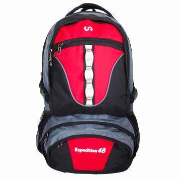 Backpack, Made of 600D Polyester/High-quality, Durable Design, Customized Logos, Patterns Available