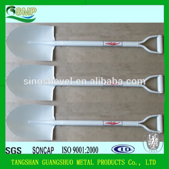 metal hand shovel