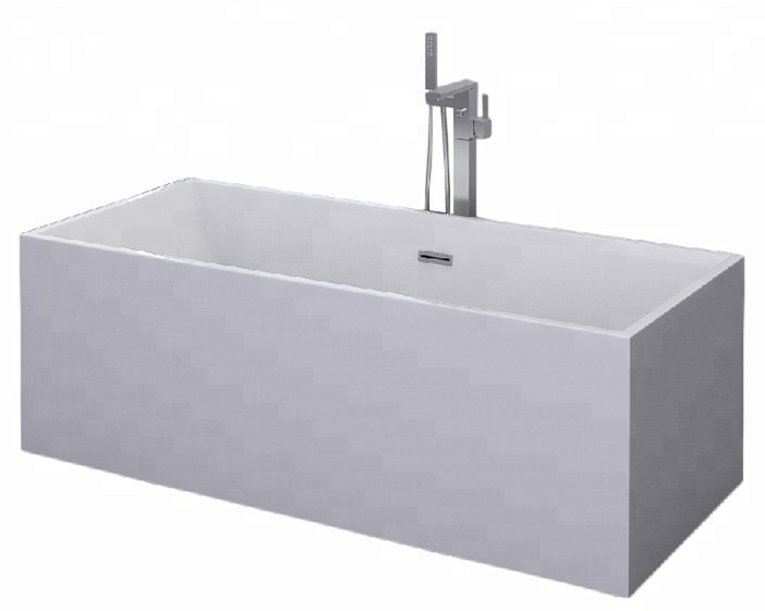 Badewanne Bubbler Rechteck freistehende Badewanne 1800 mm