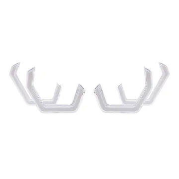 TAOCHIS DRL LED Ring Daytime Running Light Headlights for BMW F30 F32 F80 E60 M5 E90 M3 M4