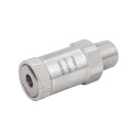 Sanitary Male Screw Adjusting Exhaust Valve