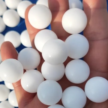 Polished PTFE Plastic Solid Ball PTFE