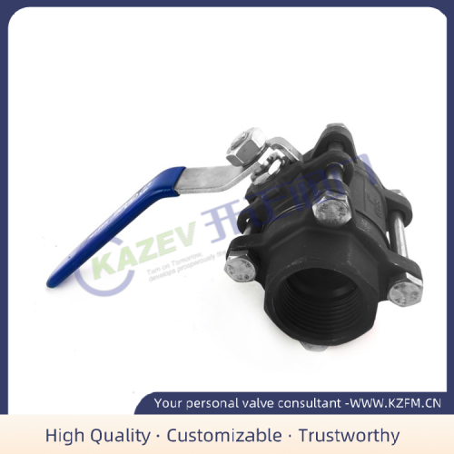 Platform Threaded Ball Valve Three-piece threaded ball valve WCB Manufactory