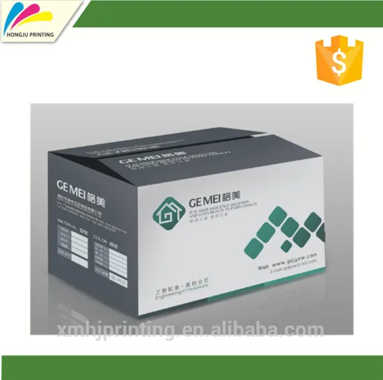 Professional Custom Printed Paper Color Box OEM