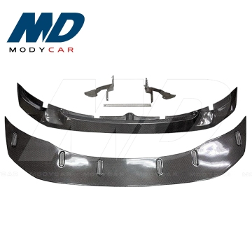 GTS Style Carbon Fiber Front Lip Spoiler for 2014-2018 BMW 4 Series F82 M4