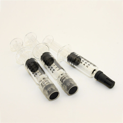 CE approved glass syringe