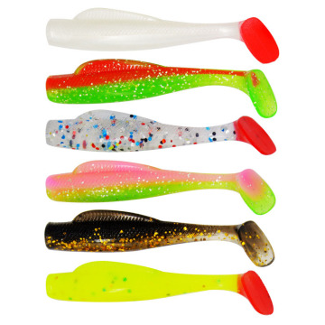 8pcs TPR Soft Köder Fischereiköder für Bass, Barsch, Forelle