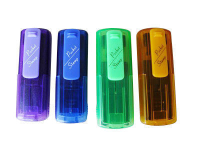 Custom Personalised Handy Portable Pre Inked Pocket Stamps, Return Address Stamps, Deposit Stamps