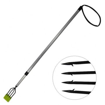 Carbon Steel Spear Fishing Gun for Diving - Five Tooth Harpoon