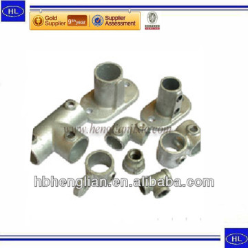 customied casting pipe fitting,3-way pipe connecting pipe