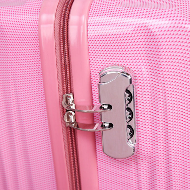 Safe lock luggage set