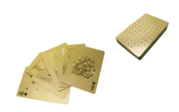 Gold Foil Playing Cards, Poker Cards