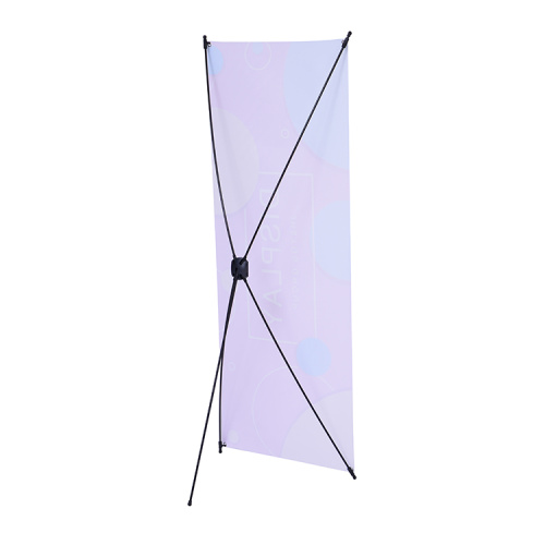 Adjustable display decoration portable X table banner stand