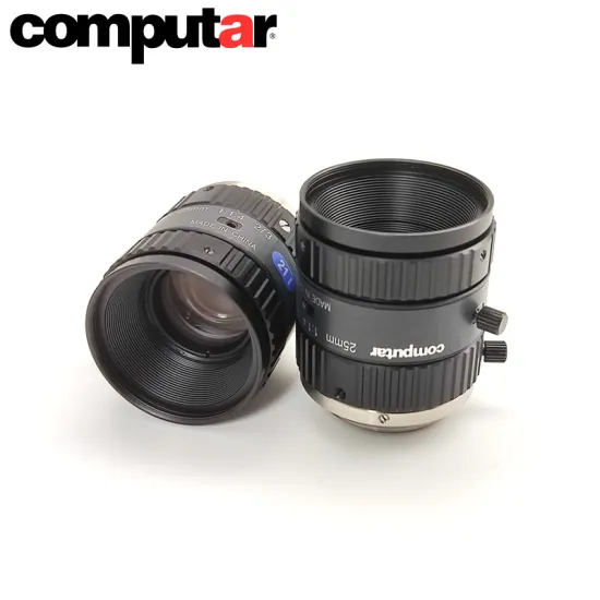 High Resolution 25mm 1.5MP 2/3\" C-Mount Machine Vision Lens for Industrial Applications: Computar's Latest Offering