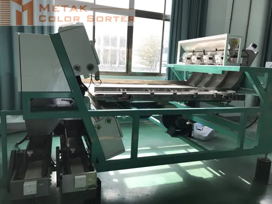 quick delivery 2048 cereal CCD color sorting plant , grain belt sorter machine
