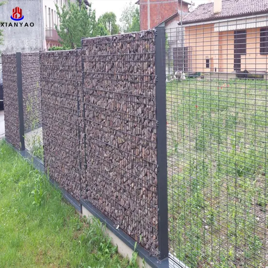 Welded Galfan/Galvanized Steel Wire Garden Decoration Fence for Architectural Gabions