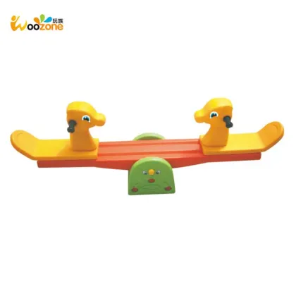 Double Seat Seesaw for Kids Outdoor Fitness and Recreation