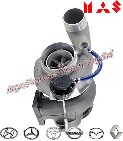 Qualified Auto Parts Turbo Om612 Engine Gt2256V A6120960599
