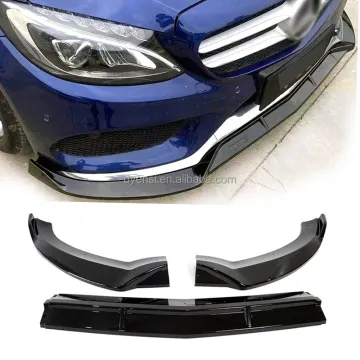 Front Lip Spoiler Splitter Diffuser for Benz C-CLASS W205 2015-2018