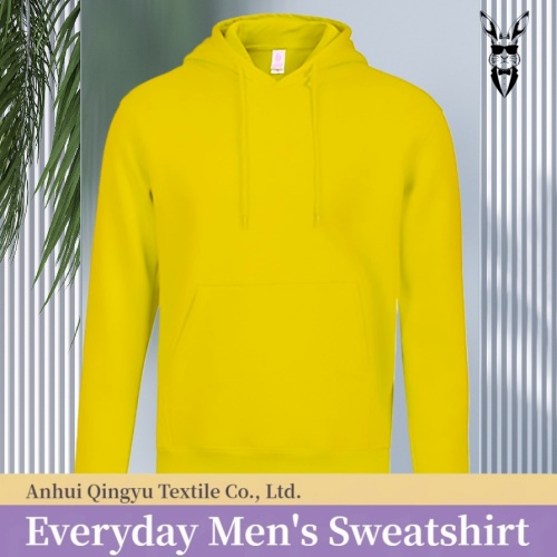 उच्च गुणवत्ता वाले पुरुषों के कपड़े ब्लैंक पफ प्रिंटिंग हुडी