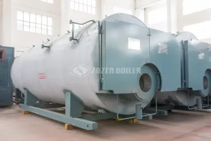 4.2MW WNS series hot water boiler for Shanghai Jinshan Youth Practice Base