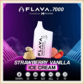 Flava 7000 퍼프 일회용 vape 포드