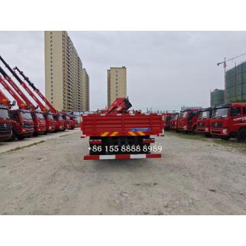 Braço dobrável Dongfeng caminhão de guindaste hidráulico móvel
