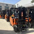 4 Wheels 3 ton electric forklift with CE