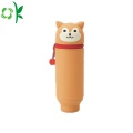 Cartoon Design Silicone Pencil Case for Children