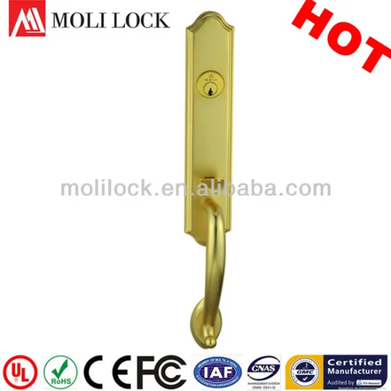 Safety Latch Locks for Doors, Industrial Door Locks, Long Handle Oval Lock Door
