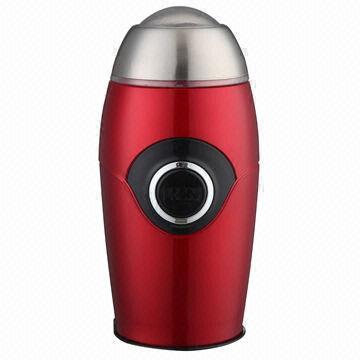 Electric Coffee Grinder with 70g Capacity and Safety Switch, 200W Stainless Steel Housing
