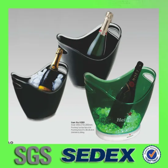 Plastic ice Container