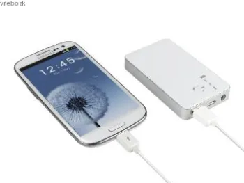 Holiday Gift Portable Battery Charger 4000mAh with Torch Function